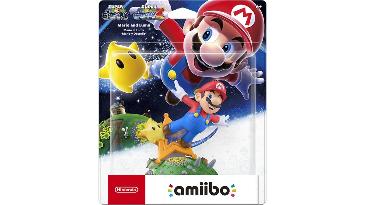 amiibo™ - Mario and Luma - Super Mario Galaxy™ + Super Mario